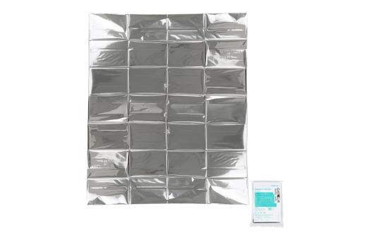 Emergency First Aid blanket 130 x 210cm Silver