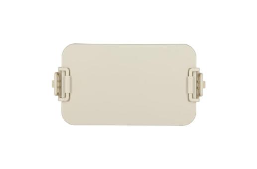 Double layer Lunch Box with Cutlery Fawn