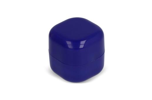 Cubic lipbalm recycled ABS Aztec blue