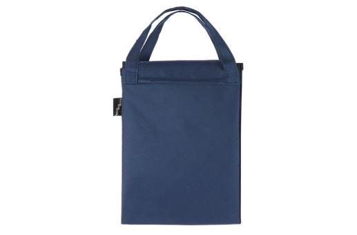 Folded cooler bag &amp; picnic mat Dark blue