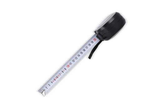 MeasureMate Rollmaßband 7,5M Schwarz/grau