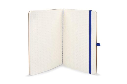 Notizbuch mit flexiblem Einband Kraftpapier A5 Blau