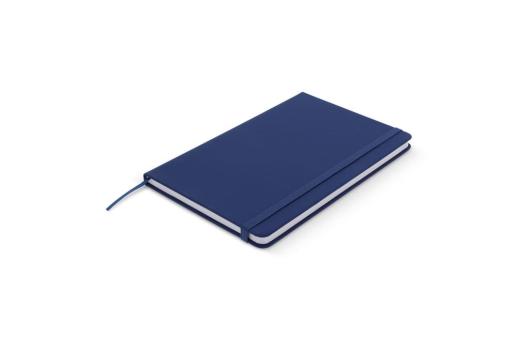 Notebook A5 PU with grid dot pages Dark blue