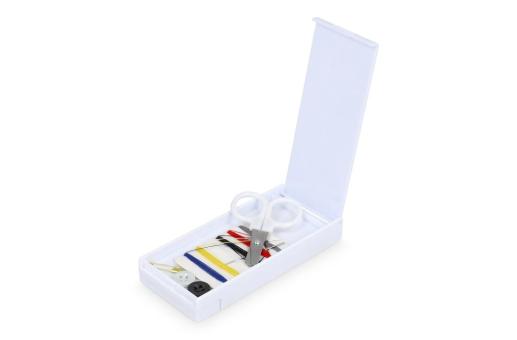 Travel sewing and plaster set in PP case White