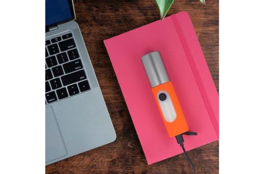 Rechargeable 10 W LED Flashlight with Zoom function 300 lm Aztec blue