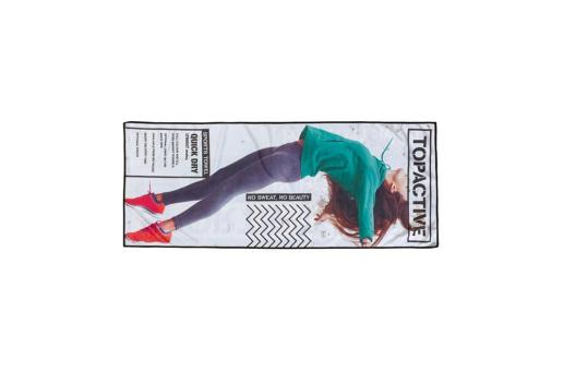 Fitness towel full-colour Transparent white