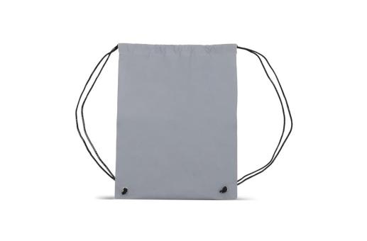 Reflektierender Rucksackbeutel 30x40cm Grau
