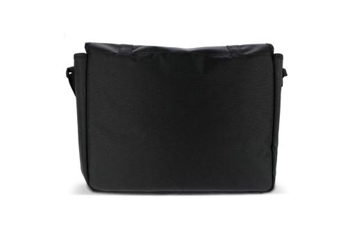 Laptop-Messenger-Tasche Liam RPET 12L Schwarz