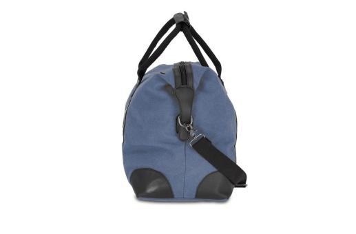 Weekender-Tasche aus recyceltem Baumwoll-Canvas Harper Dunkelblau