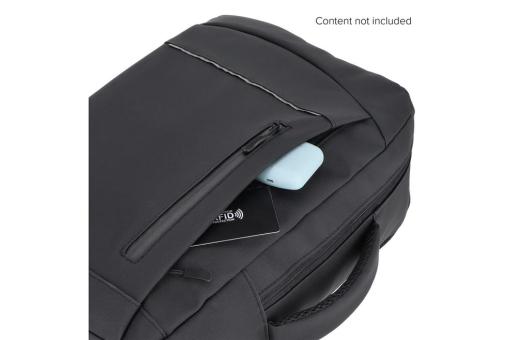 PU Osaka Laptop Backpack 30 x 14 x 42 cm 15L Black