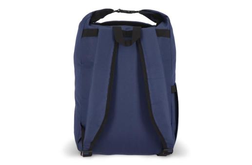 R-PET 600D Rolltop-Rucksack 20L Dunkelblau