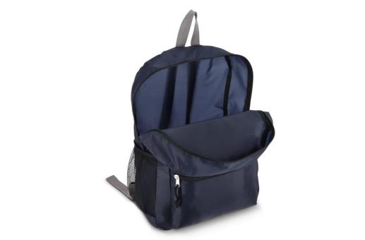 R-PET 190T Lightweight backpack 30.5 x 12.7 x 42 cm 16 L Dark blue