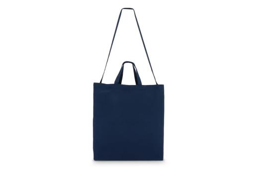 Tragetasche aus Baumwolle OEKO-TEX® 40 x 13 x 44cm 220g/m² Dunkelblau