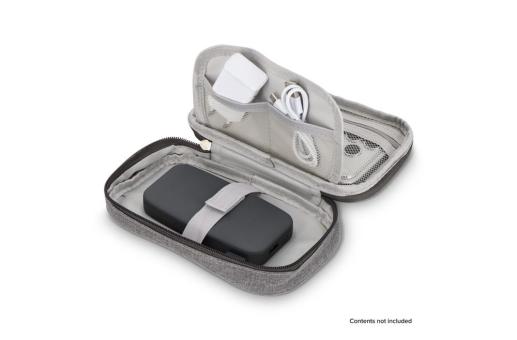 rPET 300D Kora Organizer-Tasche Grau