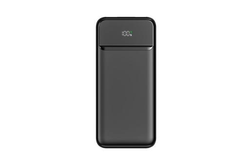 Nolu Powerbank mit LED-Anzeige 10.000 mAh Schwarz