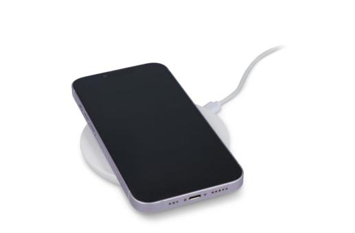 Enjoy Technology Kabelloses Schnellladegerät 15 W mit LED-Anzeige Weiß