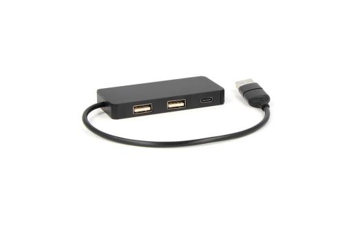 Hub aus recyceltem Aluminium Schwarz