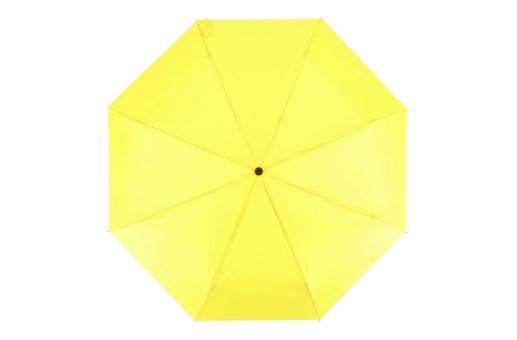 Congo 190T Pongee 21" Faltbarer Regenschirm Gelb