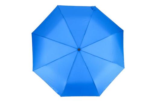 Daintree 190T Pongee 21.5" Faltbarer windproof Regenschirm Auto open Blau