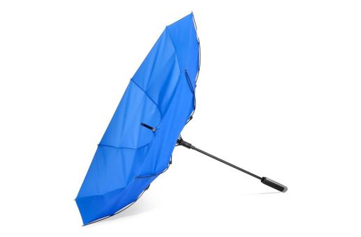 Emerantia 190T Pongee 23" Stockschirm Auto offen Blau