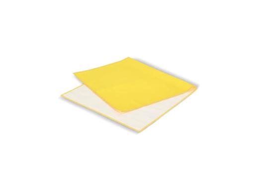 R-PET quick dry sports towel 40x80cm with pouch (200g/m²) sublimation Yellow