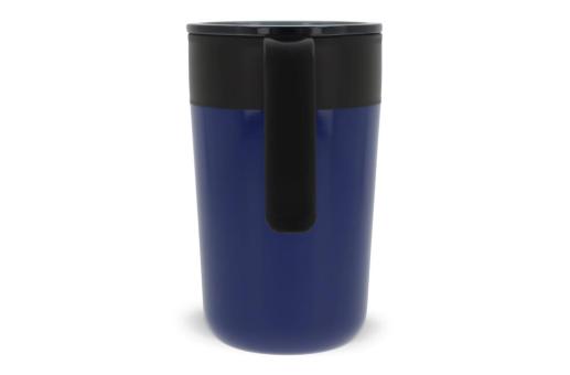Doppelwandiger Kaffeebecher 400ml Dunkelblau