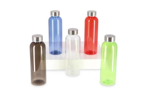 Jane bottle R-PET 500 ml, green Green,transparent