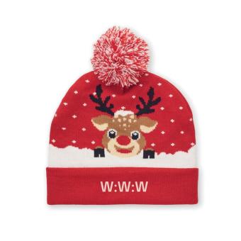 SHIMAS HAT Christmas knitted beanie Red