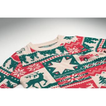 SHIMIS Christmas knitted sweater S-M Fawn