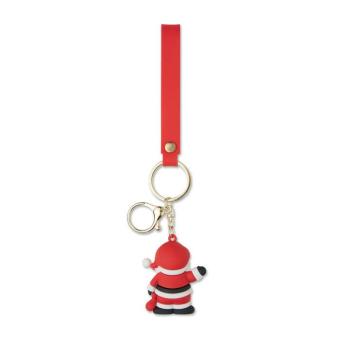 SANTACHARM Santa keyring bag charm Red