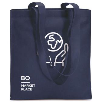 TOTECOLOR 80gr/m² nonwoven shopping bag Aztec blue