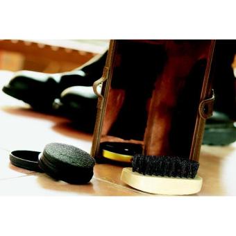 GENTLEMAN Schuhputz-Set Braun