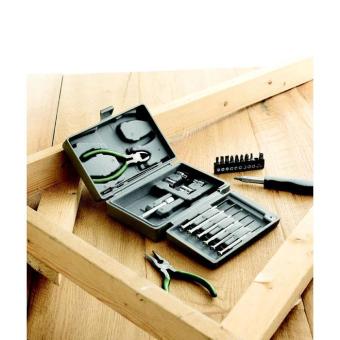 GUILLAUME Foldable 25 piece tool set Silver
