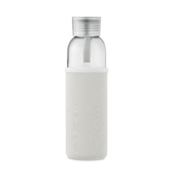 EBOR Flasche recyceltes Glas 500 ml Beige