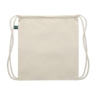 OSOLE DRAW Beutel mit Kordelzug Fairtrade Beige