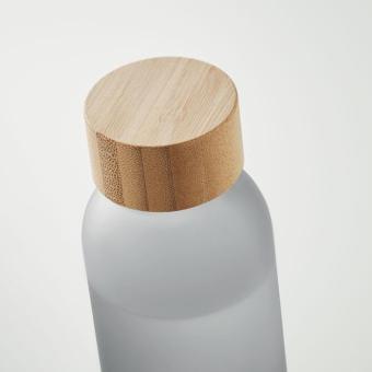 ABE Frosted glass bottle 500ml Transparent grey