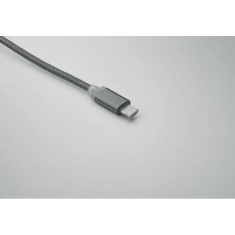 BLUE 4 in 1 charging cable type C Titanium