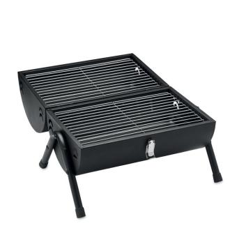CHIMEY .ortable barbecue with chimney Black