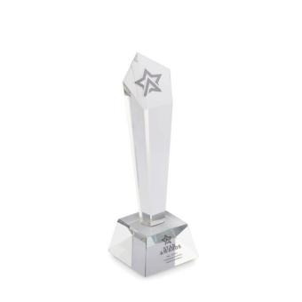 DIAWARD Pokal Kristallglas Transparent