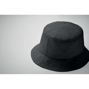 BILGOLA+ Paper straw bucket hat Black