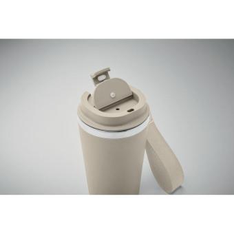 TOPAZ Doppelwandiger Trinkbecher 350 Beige