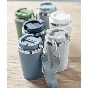 TOPAZ Doppelwandiger Trinkbecher 350 Petrol