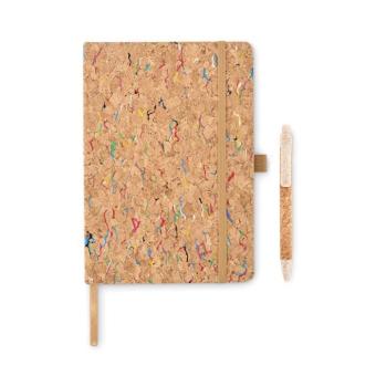 CORNOTA DIN A5 Notizbuch Kork Beige