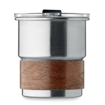 MATE Einwandiger Becher 260 ml Silber matt
