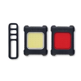 BLIGHT Rechargeable bike light set Black