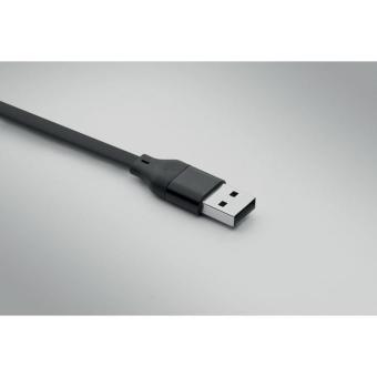 CABO 60W cable keyring recycled ABS Black