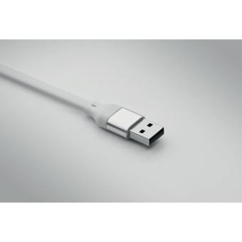 CABO Schlüsselring mit 60W Kabel Weiß