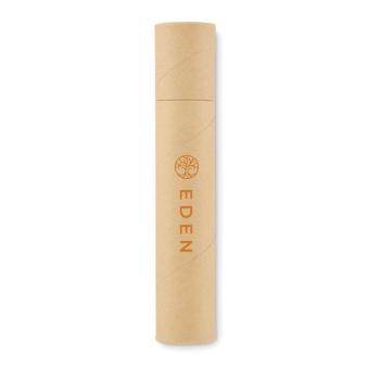 MEJU Paper tube stationery set Fawn