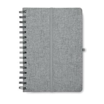 STRATA A5 notebook with phone holder Convoy grey