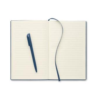 NOTA A5 PU notebook with pen Navy